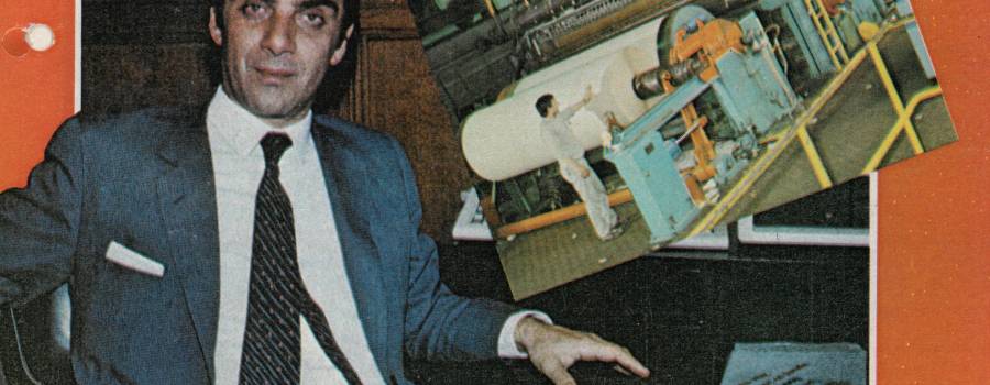 Revista Mercado, Héctor Massuh “Empresario del año”, diciembre de 1985